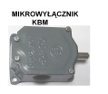 Elektryka - części zamienne do wózków widłowych BALKANCAR - Mikrowyłącznik KBM do wózków widłowych